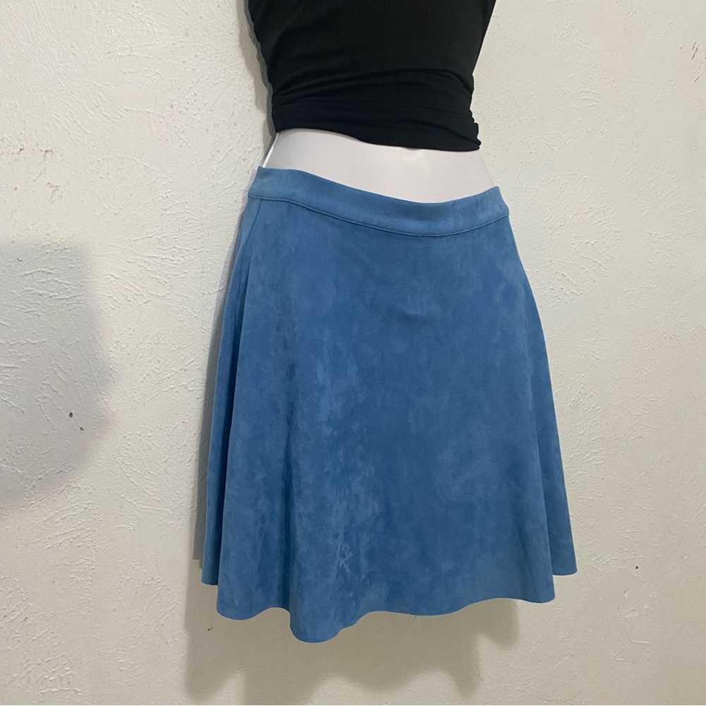 Blush Noir Suede Skirt